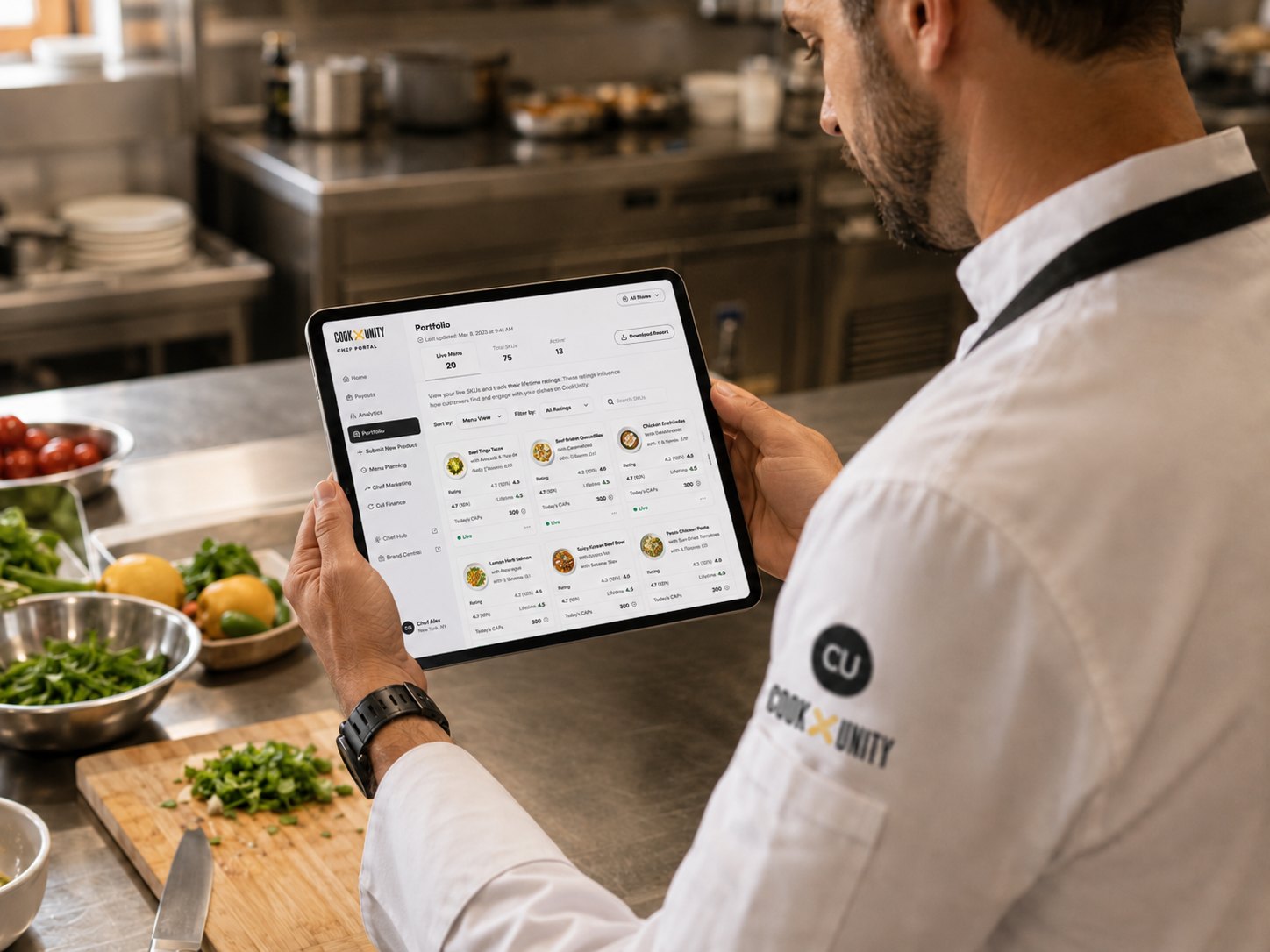 CookUnity Chef Portal